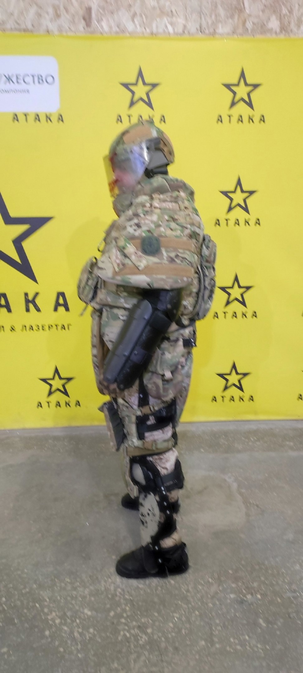 Рис. 4 – Экзоскелет PG-25 в полной экипировке.